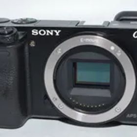 【良品】 SONY ソニー ミラーレス一眼 α6000 ボディ ブラック ILCE-6000 B #SA29