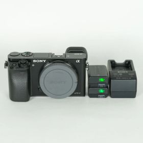 [良品 | シャッター数9,215回｜バッテリー2個付｜注意事項あり] SONY α6000（ILCE-6000） [ボディ ブラック] | SONY Eマウント