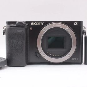★良品★ソニー SONY α6000 ボディ ILCE-6000 B ブラック #0224@h RO3281
