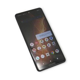 中古 シャープ AQUOS sense5G SH-53A docomo ニュアンスブラック 画面サイズ:約5.8インチ スマホ 本体