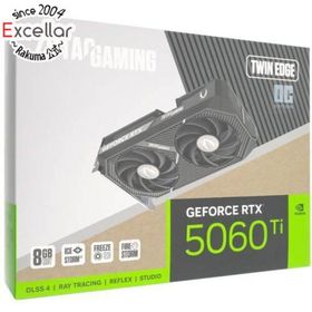 ZOTAC製グラボ GAMING GeForce RTX 5060 Ti 8GB Twin Edge OC ZT-B50610H-10M PCIExp 8GB(PCパーツ)