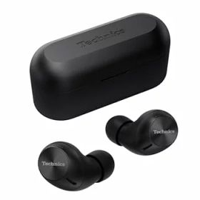 【中古】テクニクス ワイヤレスイヤホン EAH-AZ40M2-K ブラック bluetooth ノイズキャンセリング 3台マルチポイント IPX4 LDAC対応 ハイレゾ音質再生 ア