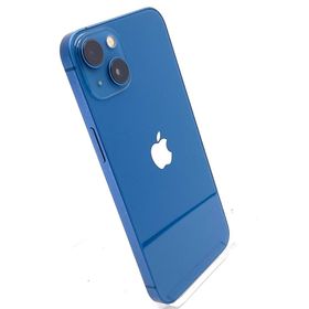 アップル(Apple)の【全額返金保証】【最速発送】Apple iPhone iPhone 13 128GB ブルー Softbank SIMフリー 動作確認済(スマートフォン本体)