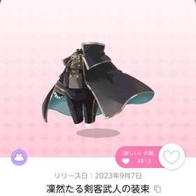 凛然たる剣客武人の装束 | ポケコロツイン(ポケツイ)のアカウントデータ、RMTの販売・買取一覧