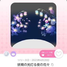 妖精の光灯る夜の花々 | ポケコロツイン(ポケツイ)のアカウントデータ、RMTの販売・買取一覧