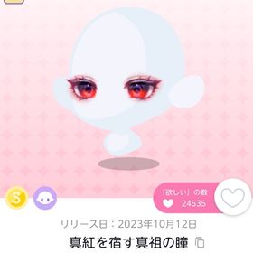 真紅を宿す真祖の瞳 双子分 | ポケコロツイン(ポケツイ)のアイテム、RMTの販売・買取一覧