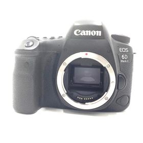 【全額返金保証】【最速発送】Canon デジタル一眼 EOS 6D Mark II ブラック 動作確認済