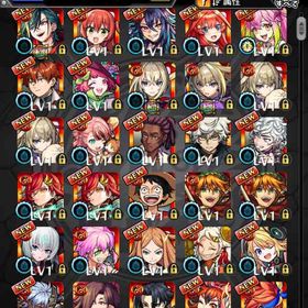 オーブ8410↑十代2 喜多 ゲキリンα ラファエルα リリサ 三途α グリム兄弟α マサムネ4 他 | モンストのアカウントデータ、RMTの販売・買取一覧