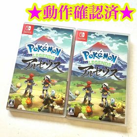 Switch ポケモンレジェンズ アルセウス 2点(家庭用ゲームソフト)