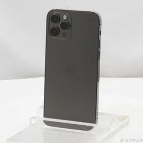 〔中古品〕 iPhone12 Pro 128GB グラファイト MGM53J／A SIMフリー【371】