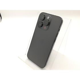 【中古】Apple 国内版 【SIMフリー】 iPhone 14 Pro 128GB スペースブラック MPXU3J/A【秋葉4号】保証期間１ヶ月【ランクC】