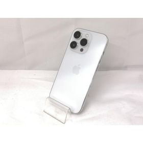 【中古】Apple 国内版 【SIMフリー】 iPhone 14 Pro 128GB シルバー MQ013J/A【戸塚】保証期間１ヶ月【ランクC】