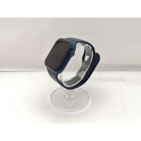 【中古】Apple Apple Watch Series6 44mm GPS ブルーアルミ/スポーツバンド ディープネイビー S/M&amp;M/L【川越クレアモール】保証期間１ヶ月【ランクB】
