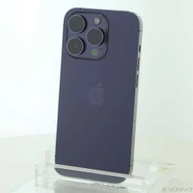 〔中古品〕 iPhone14 Pro 1TB ディープパープル MQ313J／A SIMフリー【262】