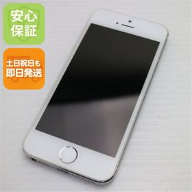 アイフォーン(iPhone)のDoCoMo iPhone5s 32GB シルバー 白ロム M111(スマートフォン本体)