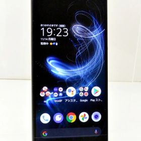 白ロム au SIMロック解除済 SHARP AQUOS zero5G basic DX 128GB Android12 ブラック SHG02 初期化済 【m028405】【中古】【K20251108】
