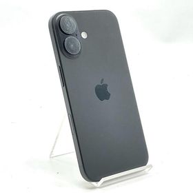 iPhone 16 128GB ブラック au SIMフリー 美品 動作確認済 95%【全額返金保証】【最速発送】