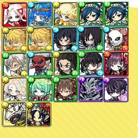 結晶2830 四天王コンプ+我妻善逸*2+水柱冨岡義勇(痣発現ver.)+風柱不死川実弥+デス+マ | ポコダン(ポコロンダンジョンズ)のアカウントデータ、RMTの販売・買取一覧