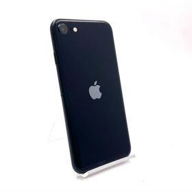 アップル(Apple)の【全額返金保証】【最速発送】Apple iPhone iPhone SE（第3世代） 64GB ミッドナイト 楽天モバイル SIMフリー 動作確認済(スマートフォン本体)