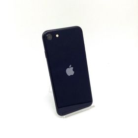 アップル(Apple)の【全額返金保証】【最速発送】Apple iPhone iPhone SE（第3世代） 64GB ミッドナイト docomo SIMフリー 動作確認済(スマートフォン本体)