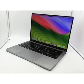【中古】Apple MacBook Pro 14インチ CTO (2021) M1 Pro(CPU:8C/GPU:14C)/16G/1T/スペースグレイ【秋葉5号】保証期間１ヶ月【ランクC】