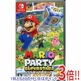 【エントリーで5倍！11/14 10:00〜11/16 23：59まで！】【中古】マリオパーティ スーパースターズ Nintendo Switch