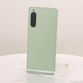 〔中古〕SONY(ソニー) Xperia 10 V 128GB セージグリーン SOSAY4 Softbank SIMフリー〔349-ud〕