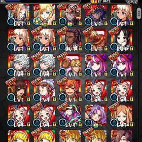 オーブ10030↑エル2 ニケ 十代 ニャアン パスカルα グリム兄弟α 三玖 クイーン 他 | モンストのアカウントデータ、RMTの販売・買取一覧