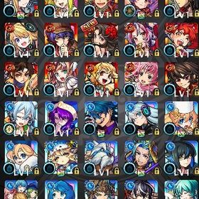 石1600★ジュゲム・ゲキリンα・ネオ・アナスタシア2・鹿目まどか2・ラファエルα・ルシファー等 | モンストのアカウントデータ、RMTの販売・買取一覧