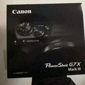 【新品・未開封】キヤノン POWERSHOT G7 X Mark IIIシルバー