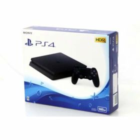 【中古】 SONY PlayStation 4 ジェット・ブラック 500GB (CUH-2200AB01) PS4 プレイステーション4 180日保証 【メーカー生産終了】
