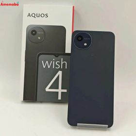 【新品・未使用】AQUOS wish4 4GB/64GB ブラック A402SH SoftBank版SIMフリー 未