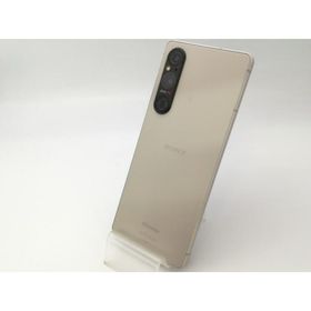 【中古】SONY docomo 【SIMフリー】 Xperia 1 V プラチナシルバー 12GB 256GB SO-51D【大阪堂島】保証期間１ヶ月【ランクC】