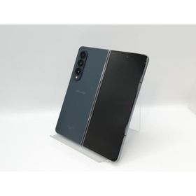 【中古】SAMSUNG docomo 【SIMフリー】 Galaxy Z Fold4 12GB 256GB SC-55C グレイグリーン【京都】保証期間１ヶ月【ランクA】