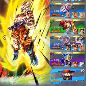 引退垢 激怒悟空完凸 ゴジータ赤2凸 フェス悟飯7凸等、その他完凸強キャラ揃ってます | ドラゴンボールレジェンズのアカウントデータ、RMTの販売・買取一覧