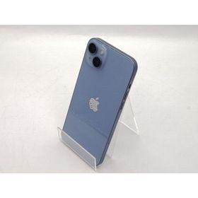 【中古】Apple 国内版 【SIMフリー】 iPhone 14 Plus 128GB ブルー MQ4H3J/A【大須アメ横】保証期間１ヶ月【ランクB】
