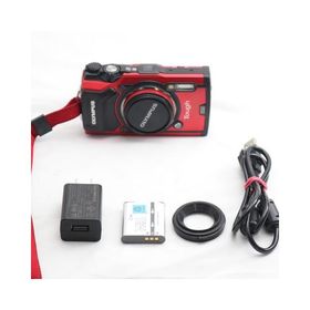 OLYMPUS デジタルカメラ Tough TG-5 レッド 1200万画素CMOS F2.0 15m 防水 100kgf耐荷重 GPS+電子コンパス&amp;内蔵Wi-Fi TG-5 RED