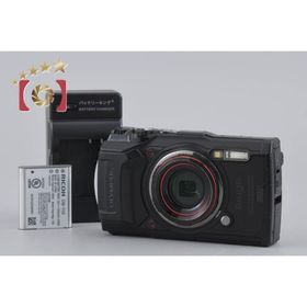 【中古】OLYMPUS オリンパス TOUGH TG-6 ブラック コンパクトデジタルカメラ