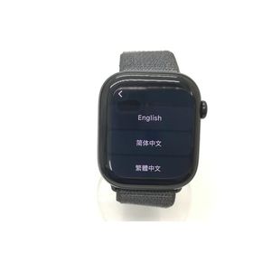 【中古】Apple Apple Watch Series10 46mm GPS ジェットブラックアルミニウムケース/インクスポーツループ MWWR3J/A【秋葉4号】保証期間１ヶ月【ランクB】