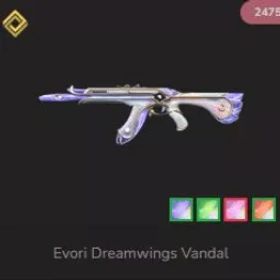 💥 アジア太平洋 💥 1 スキン 💥 エヴォリ・ドリームウィングス ヴァンダル 💥