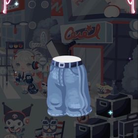 オーバーサイズでラフにキメるデニム【1点 1500円】 | ハロスイ(ハロースイートデイズ)のアカウントデータ、RMTの販売・買取一覧