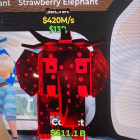 超希少！ダークネス ストロベリーエレファント グリッチ変異 | フォートナイト(Fortnite)のアカウントデータ、RMTの販売・買取一覧