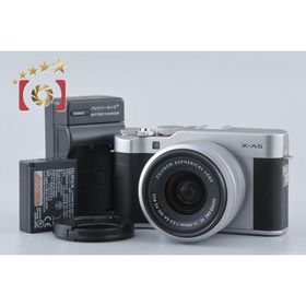 【中古】FUJIFILM 富士フイルム X-A5 レンズキット シルバー