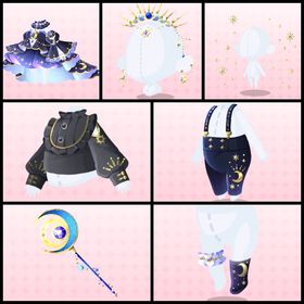 夜空を司る天体の女神 7点セット | ポケコロツイン(ポケツイ)のアカウントデータ、RMTの販売・買取一覧