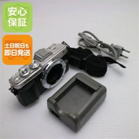 【中古】 美品 E-PL7 ボディ シルバー 安心保証 即日発送 ミラーレス一眼 OLYMPUS 本体 土日祝発送OK