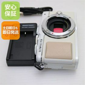 【中古】 超美品 E-PL7 ボディ ホワイト 安心保証 即日発送 ミラーレス一眼 OLYMPUS 本体 土日祝発送OK
