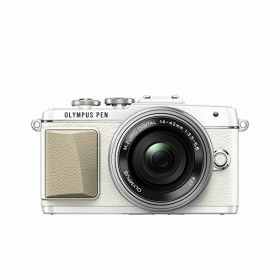 【中古】【1年保証】【美品】OLYMPUS PEN Lite E-PL7 EZレンズキット ホワイト