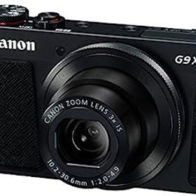 【中古】Canon デジタルカメラ PowerShot G9 X(ブラック) 光学3.0倍ズーム 1.0型センサー PSG9X(BK)
