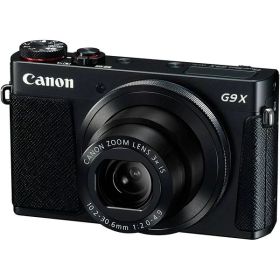 【中古】キヤノン Canon PowerShot G9 X ブラック 光学3.0倍ズーム 1.0型センサー PSG9X BK