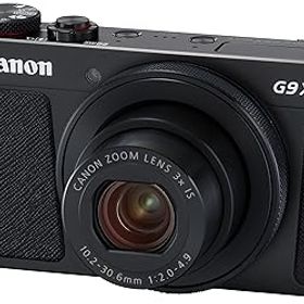 【中古】(良い）Canon コンパクトデジタルカメラ PowerShot G9 X Mark II ブラック 1.0型センサー/F2.0レンズ/光学3倍ズーム PSG9XMARKIIBK